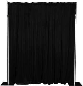 Black Velour Drape Rental Chicago